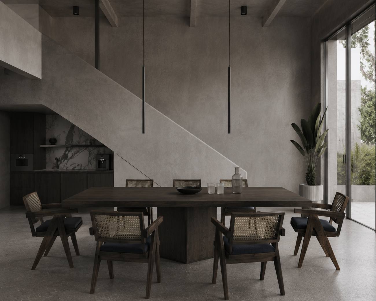 Dark Lounge Office
